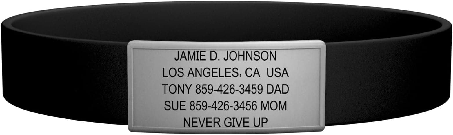 Road ID for Garmin Strap